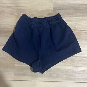 navy blue xs shein sweatshorts